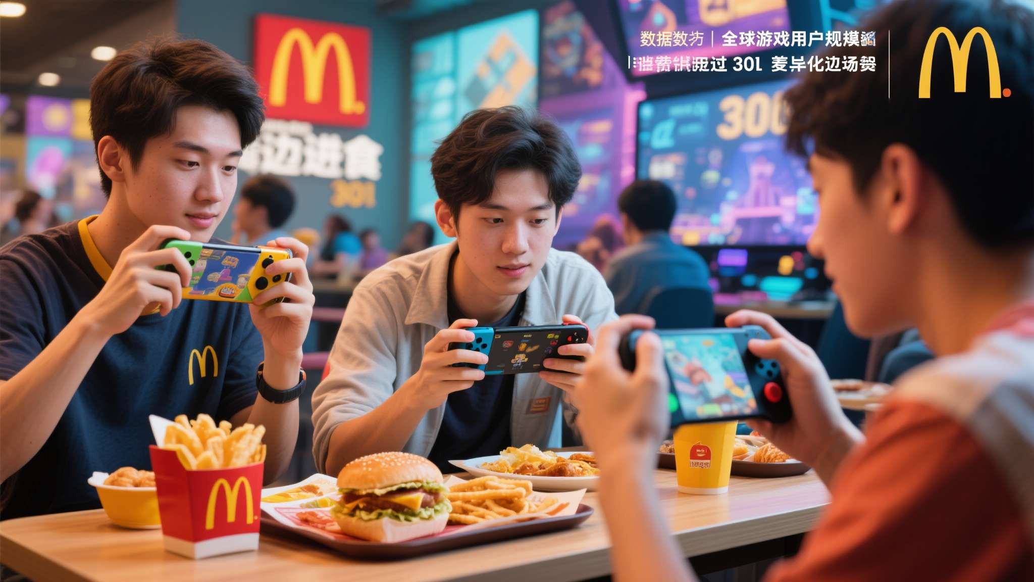 麦当劳推出职业玩家套餐:附赠小配件解决玩家痛点?是真的吗 数据显示,全球游戏用户规模已超过30亿,其中大量用户存在"边游戏边进食"的高频行