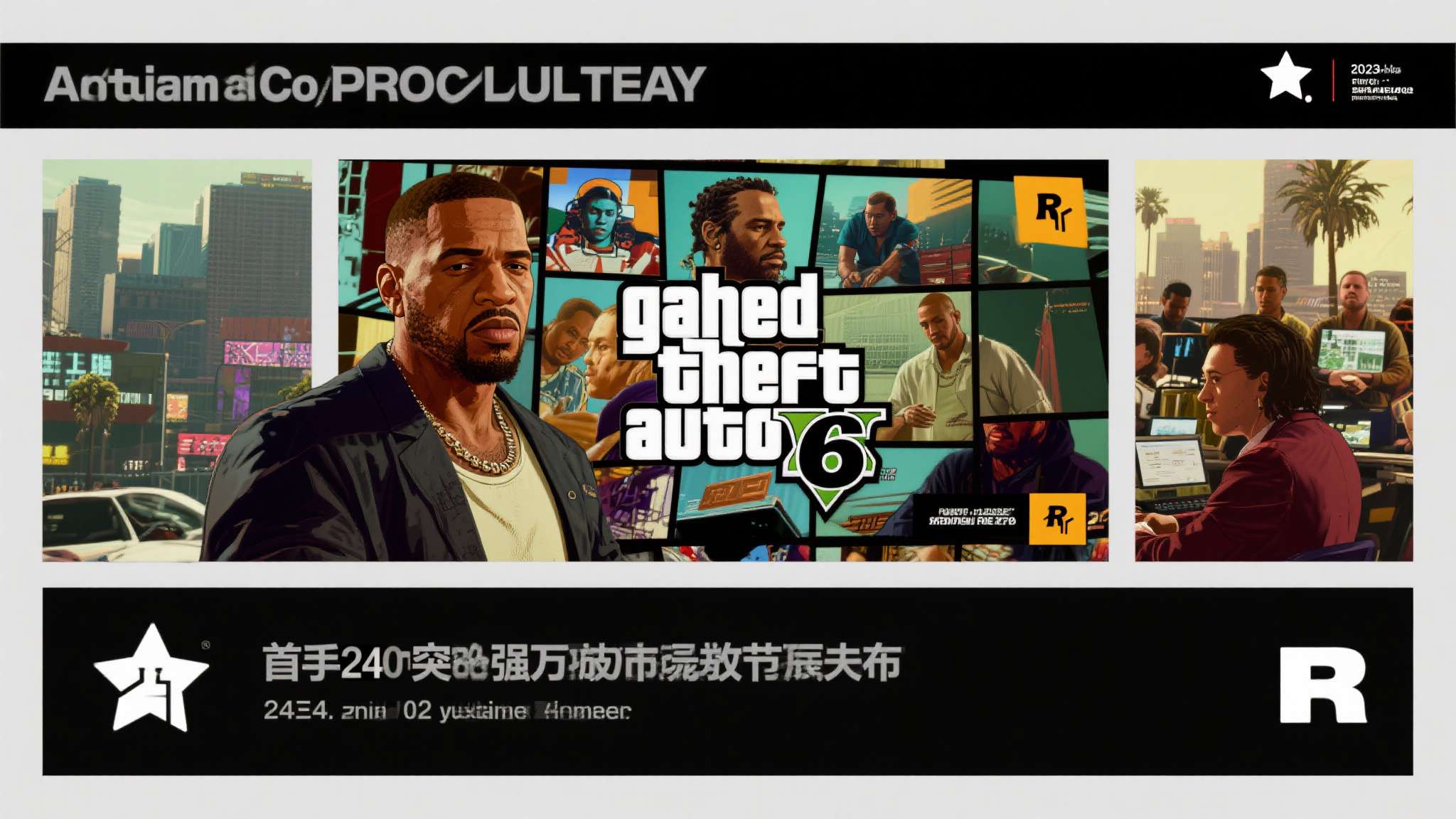 《GTA6》全球宣发即将启动!R星招聘市场传播经理